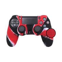 Capa De Pele De Silicone Antiderrapante Para Controlador Sony PlayStation Dualshock 4 PS4 DS4 pro