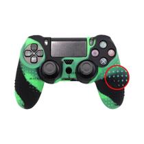 Capa De Pele De Silicone Antiderrapante Para Controlador Sony PlayStation Dualshock 4 PS4 DS4 pro