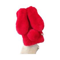 Capa De Pelúcia De Coelho Fofo Para iPhone 11-17 pro Max XS Air Mini, Capa Quente E À Prova De