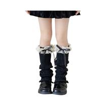 Capa De Perna Estilo Ballet Para Outono Inverno, Manga Quente E Fofa Para Mulheres