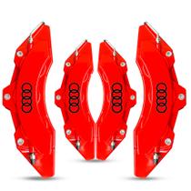 Capa de Pinça de Freio Audi Vermelho c/ 4 unidades