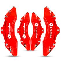 Capa de pinça de freio Brembo vermelho kit c/ 4 unid