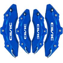 Capa de Pinça de Freio Civic Azul kit c/ 4 unid