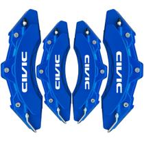 Capa de Pinça de Freio Civic Azul kit c/ 4 unid