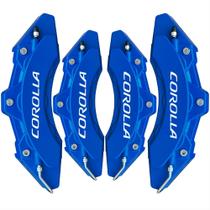 Capa de pinça de freio Corolla Azul kit c/ 4 unid Capa de pinça de freio Corolla Azul kit c/ 4 unid