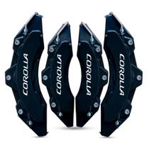 Capa de pinça de freio Corolla preto kit c/ 4 unid