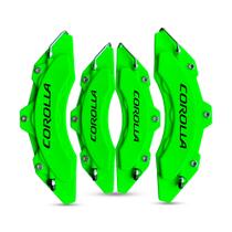 Capa de pinça de freio Corolla Verde kit c/ 4 unid