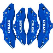 Capa de Pinça de Freio Cruze Azul kit c/ 4 unid