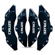 Capa de pinça de freio Cruze preto kit c/ 4 unid