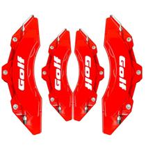 Capa De Pinça De Freio Golf Traseiro E Dianteiro Vermelho