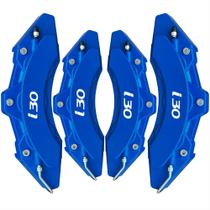 Capa de pinça de freio i30 Azul c/ logo branco kit c/ 4 unid