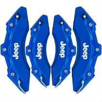 Capa de Pinça de Freio Jeep Azul kit c/ 4 unid