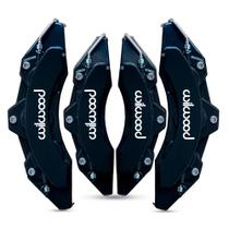 Capa de Pinça de Freio Tuning Wilwood preto kit c/ 4 unid + cola