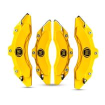 Capa De Pinça De Freio Universal Fiat Amarela + Cola 50G