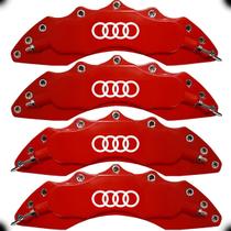 Capa De Pinça Vermelha - Audi - Branco - Bugtech