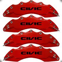 Capa De Pinça Vermelha - Civic - Preto