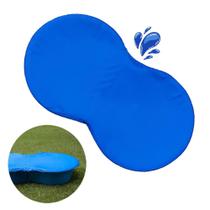 Capa de Piscina Feijão 2.60x1.45 Azul 1000L Proteção Sujeira