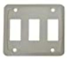 Capa de Placa de Interruptor Diamond P7301C para Peça Automotiva Branca Capa de Placa de Interruptor Diamond P7301C para Peça Automotiva Branca