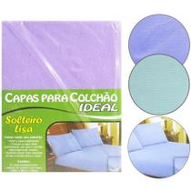 Capa de poliester para colchao solteiro lisa 190x90x18cm - ideal Capa de poliester para colchao solteiro lisa 190x90x18cm - ideal