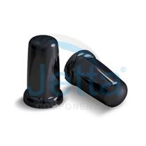 Capa de Porca Roda Belga 32/33mm Preta 20 Unidades