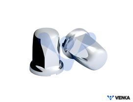 Capa de Porca Roda Suíça 32mm 33mm - Kit C/20 Unidades Capa de Porca Roda Suíça 32mm 33mm - Kit C/20 Unidades
