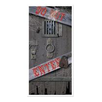 Capa de porta Beistle Haunted Halloween Party, decoração suspensa Capa de porta Beistle Haunted Halloween Party, decoração suspensa