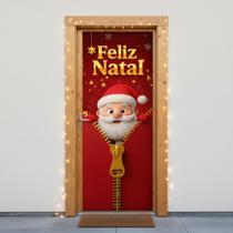 Capa De Porta Decorativa Natal Painel Decorativo Para Porta
