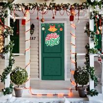 Capa de Porta Decorativa Natalina Estampa em Alta Definição 87x213cm Capa de Porta Decorativa Natalina Estampa em Alta Definição 87x213cm