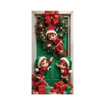Capa De Porta Feliz Natal Decoração De Inverno Para O Lar Banner Fotográfico Para Cozinha Capa De Porta Feliz Natal Decoração De Inverno Para O Lar Banner Fotográfico Para Cozinha