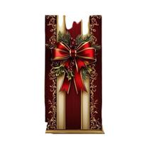Capa De Porta Festiva De Natal Em Poliéster, Decorações Para Festas, Sem Penas, Decoração Para Casa