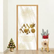 Capa De Porta Veste Facil Decoração Tema Ano Novo Estampa Feliz Celebração Casa Festiva Capa De Porta Veste Facil Decoração Tema Ano Novo Estampa Feliz Celebração Casa Festiva
