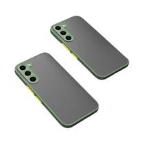 Capa De Proteção Matte Armor Para Samsung Galaxy S24 S21 S20 S22 S23 S25 plus Ultra 5G