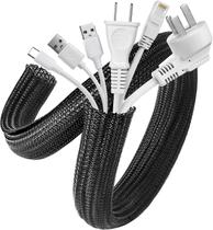Capa de proteção para cabos AGPTEK 2m Cord Management Wire Organizer