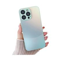 Capa De Proteção Para Câmera De Vidro À Prova De Choque Com Gradiente Fosco Para iPhone 16 15 14 13