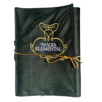 Capa de Proteção para Livro - Magia Elemental Exclusiva em Veludo e Cetim