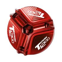 Capa De Proteção Para Tampa De Óleo De Combustível Em Liga De Alumínio CNC Yamaha Super Tenere