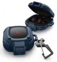 Capa de proteção robusta Dexnor para Beats Fit Pro (2021) azul Capa de proteção robusta Dexnor para Beats Fit Pro (2021) azul