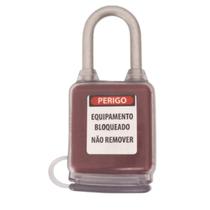 Capa de Proteção Transparente PVC para Cadeado de Bloqueio LOTO CPC Tagout Capa de Proteção Transparente PVC para Cadeado de Bloqueio LOTO CPC Tagout