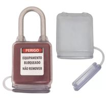 Capa de Proteção Transparente PVC para Cadeado de Bloqueio LOTO CPC Tagout