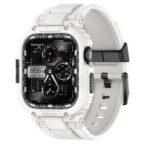 Capa de relógio AmBand M1 Sport Rugged para Apple 46 mm branca Capa de relógio AmBand M1 Sport Rugged para Apple 46 mm branca