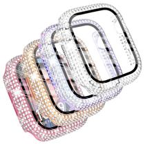 Capa de relógio compatível com CHANCHY para Apple Watch de 38 mm com protetor de tela Capa de relógio compatível com CHANCHY para Apple Watch de 38 mm com protetor de tela