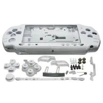 Capa de reposição Full Housing Shell para Sony PSP 2000 branca Capa de reposição Full Housing Shell para Sony PSP 2000 branca