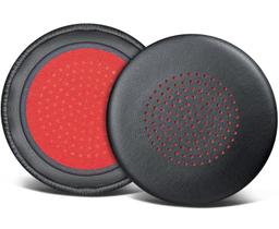 Capa de reposição para fones de ouvido Plantronics Voyager Focus B825/1 e 2 UC, Voyager 4210/4220, capa de almofadas de ouvido Cushions para Poly BlackWire 5200/C5200/5210/C5210/C5220/7225, Backbeat Sense - preta