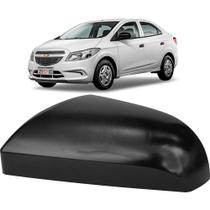 Capa De Retrovisor Onix Prisma 13 A 17 Preta Le