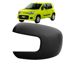 Capa de Retrovisor Uno 10 a 17 Preta Modelo Ficosa Le