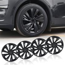 Capa de Roda Preta Fosca 19" Klutchtech para Tesla Model Y