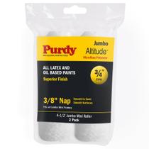 Capa de rolo Purdy Altitude Jumbo Mini 11,5 cm x 1 cm, pacote com 2