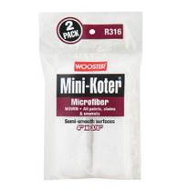 Capa de rolo Wooster Mini-Koter de 10 cm, microfibra 3/8", pacote com 2 Capa de rolo Wooster Mini-Koter de 10 cm, microfibra 3/8", pacote com 2