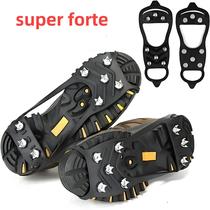 Capa De Sapato Antiderrapante De Inverno Com 8 Dentes Para Caminhadas E Escalada Na Montanha Capa De Sapato Antiderrapante De Inverno Com 8 Dentes Para Caminhadas E Escalada Na Montanha