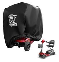Capa de scooter XYZCTEM 600D impermeável preta de 48 polegadas Capa de scooter XYZCTEM 600D impermeável preta de 48 polegadas
